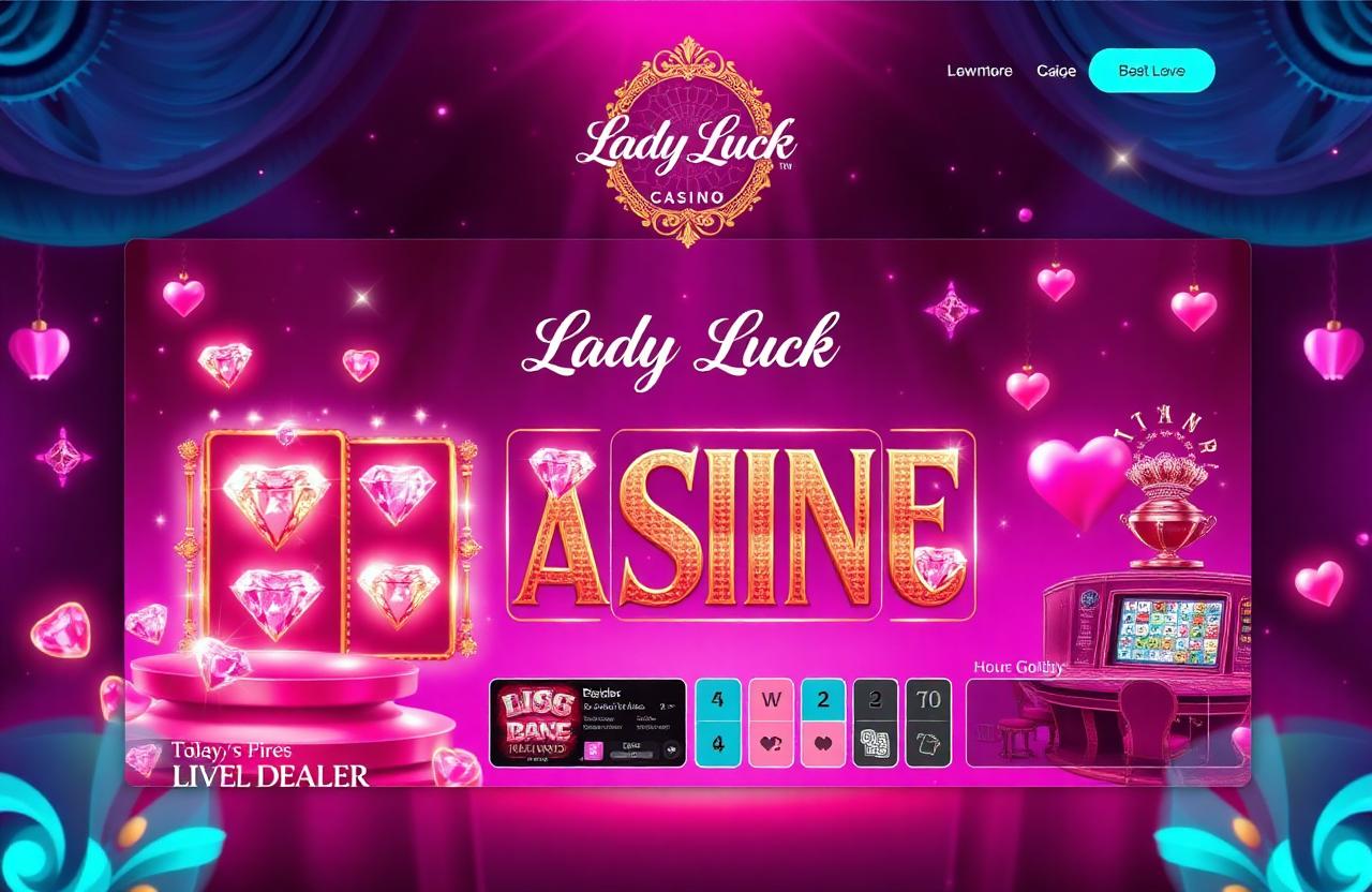 Lady Luck Casino casino lobby screenshot